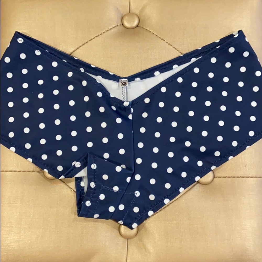 Handmade Polka Dot Bikini Bottom